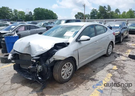 2020 Hyundai Elantra Se из США, поврежденный, VIN 5NPD74LF2LH529946